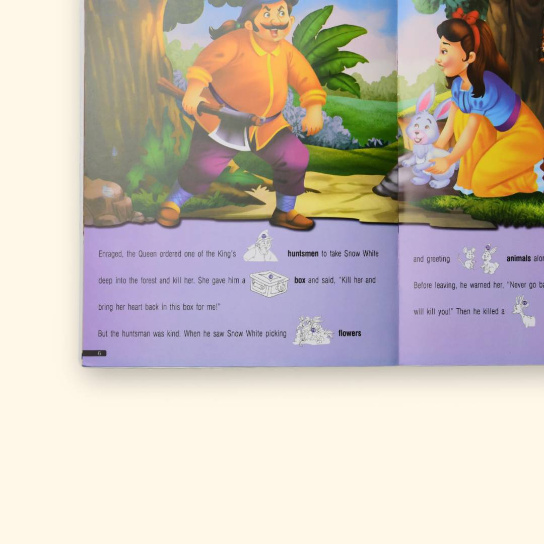Snow White and the 7 dwarfs Story Book
