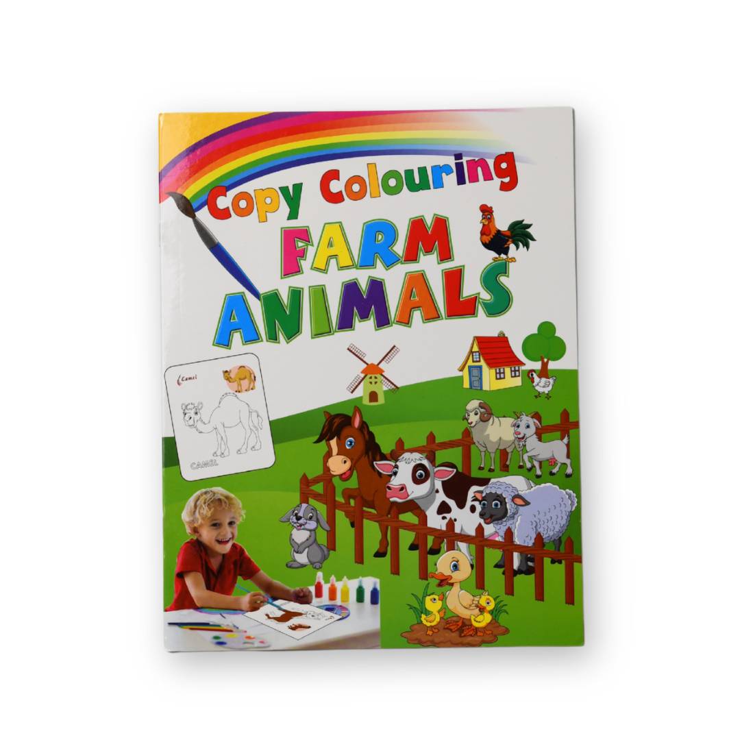 Copy and Colour Books – Farm Animals