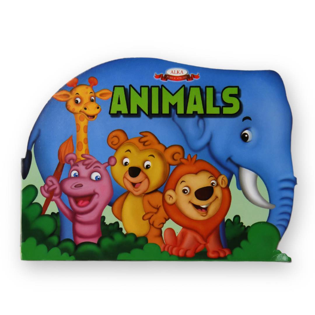 Alka Shape, Colour & Learn Books – Animals