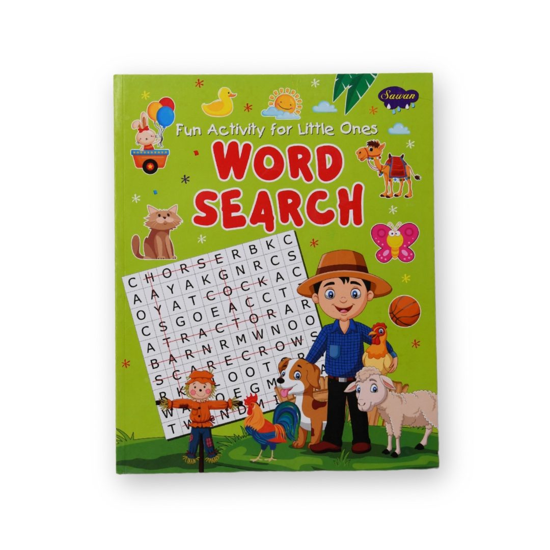 Word Search Activity Book for Toddlers