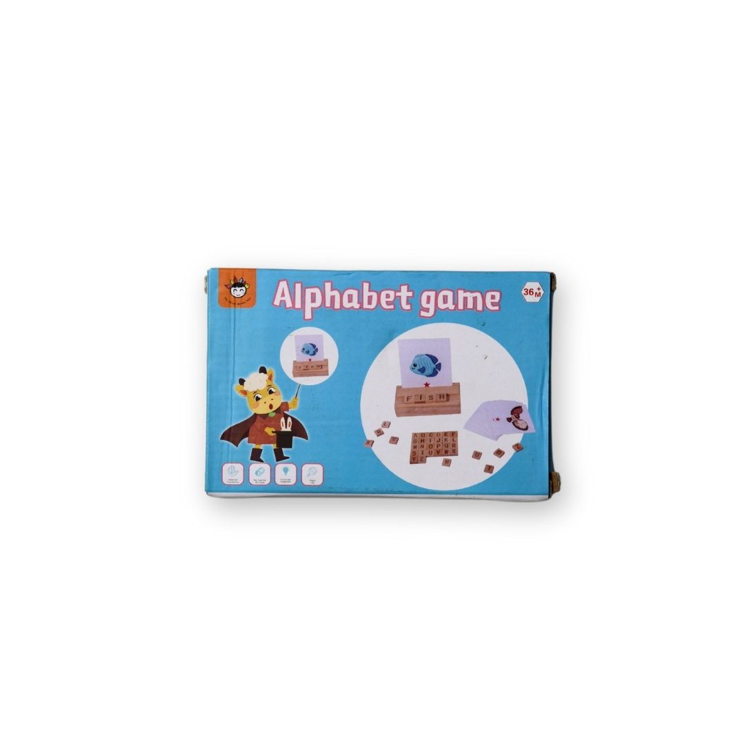 Alphabet word learning game