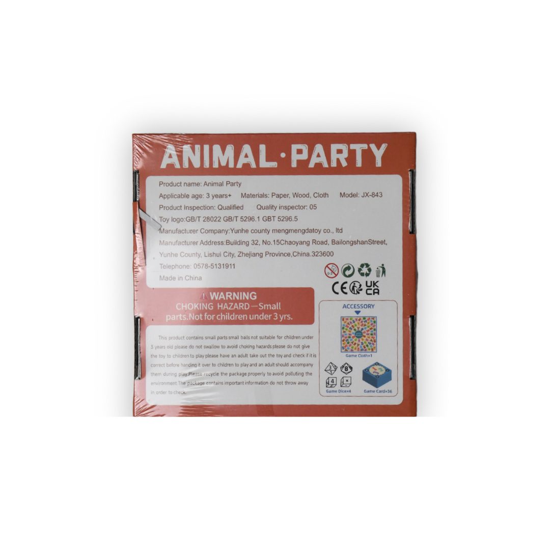 Animal party spot & win game