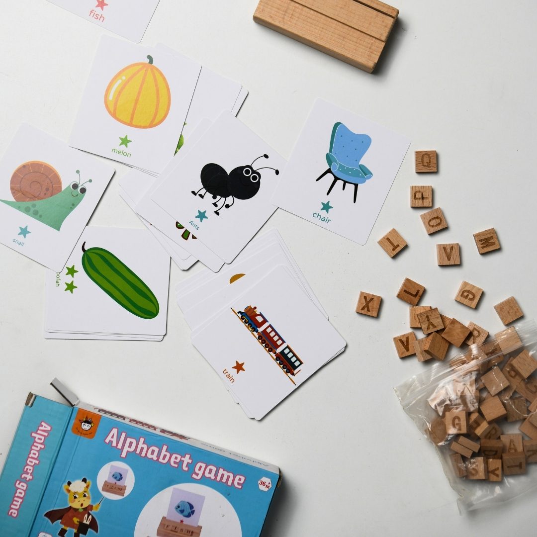 Alphabet word learning game