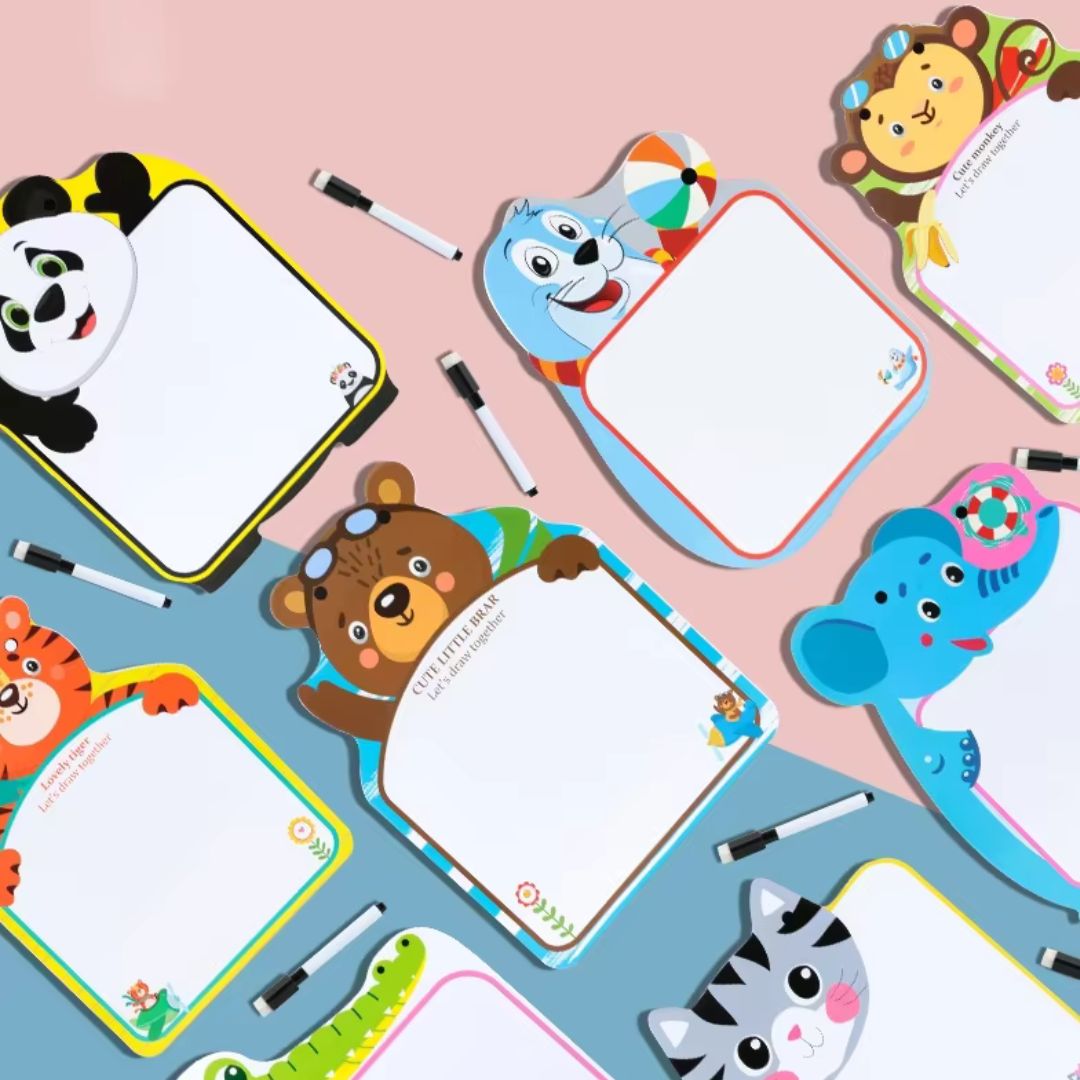 Animal-Themed Timetable & Doodle Board