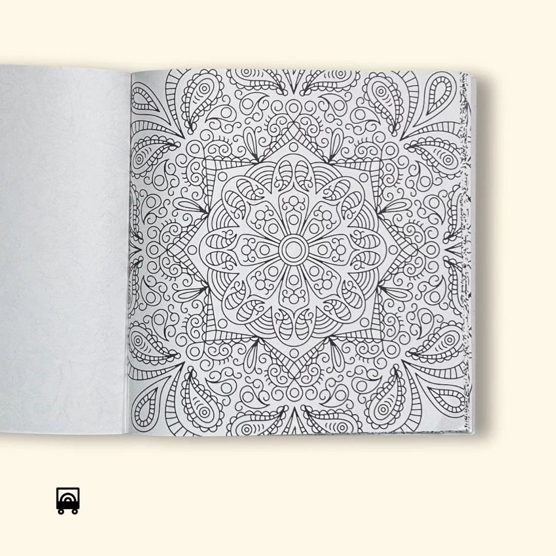 Amazing Mandala Adult Colouring Book for Relaxation and Mindfulness