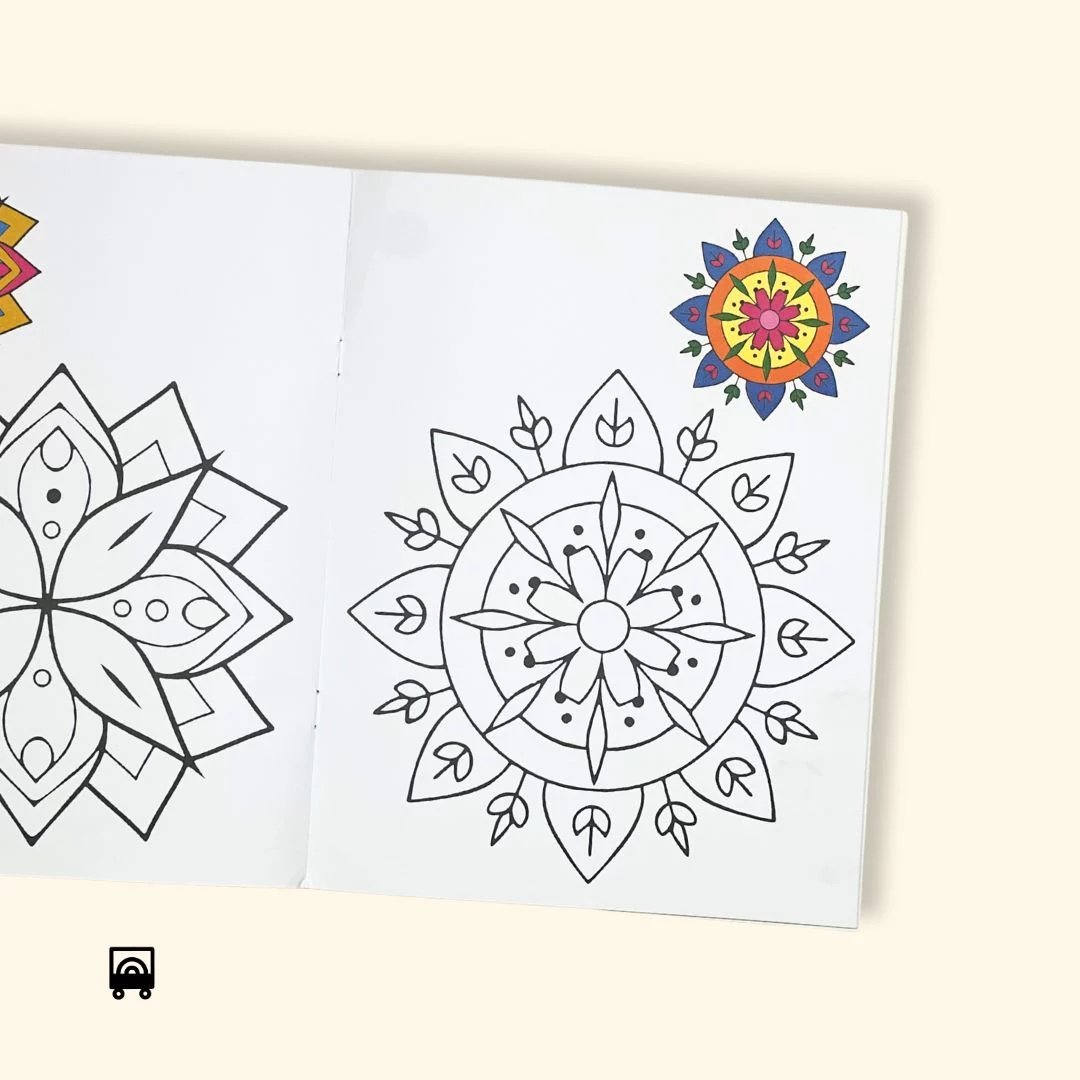 Levelled Mandala Colouring for Kids – Fun and Creative Activity Book
