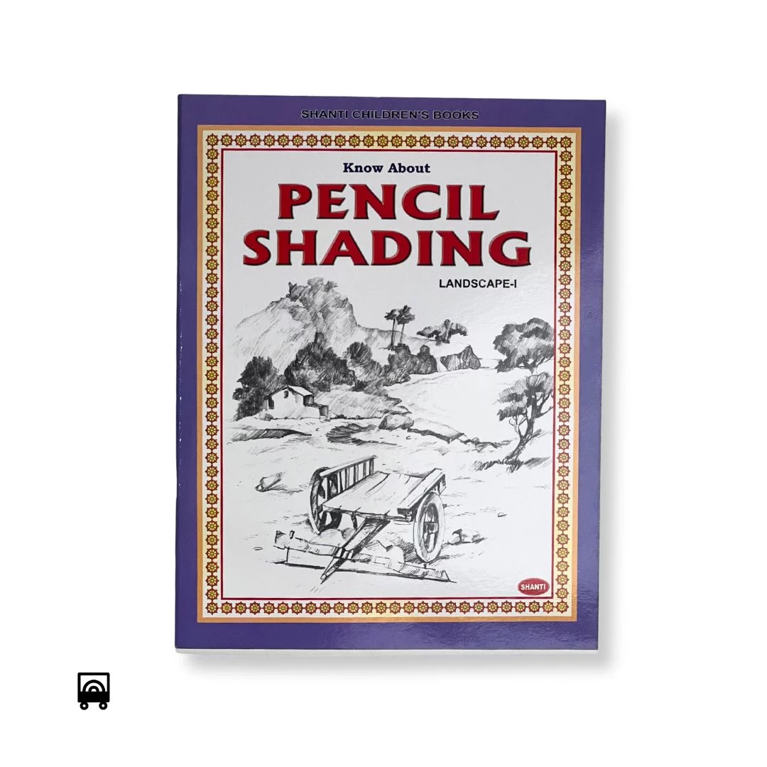 Pencil Shading Workbook for Kids – Learn how to shade art book