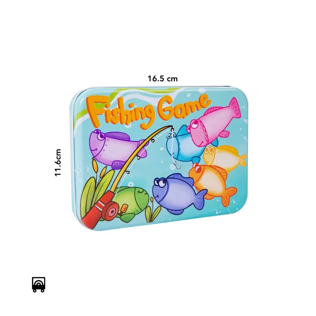 Montessori Educational 2 in 1 travel fishing game, write and fish